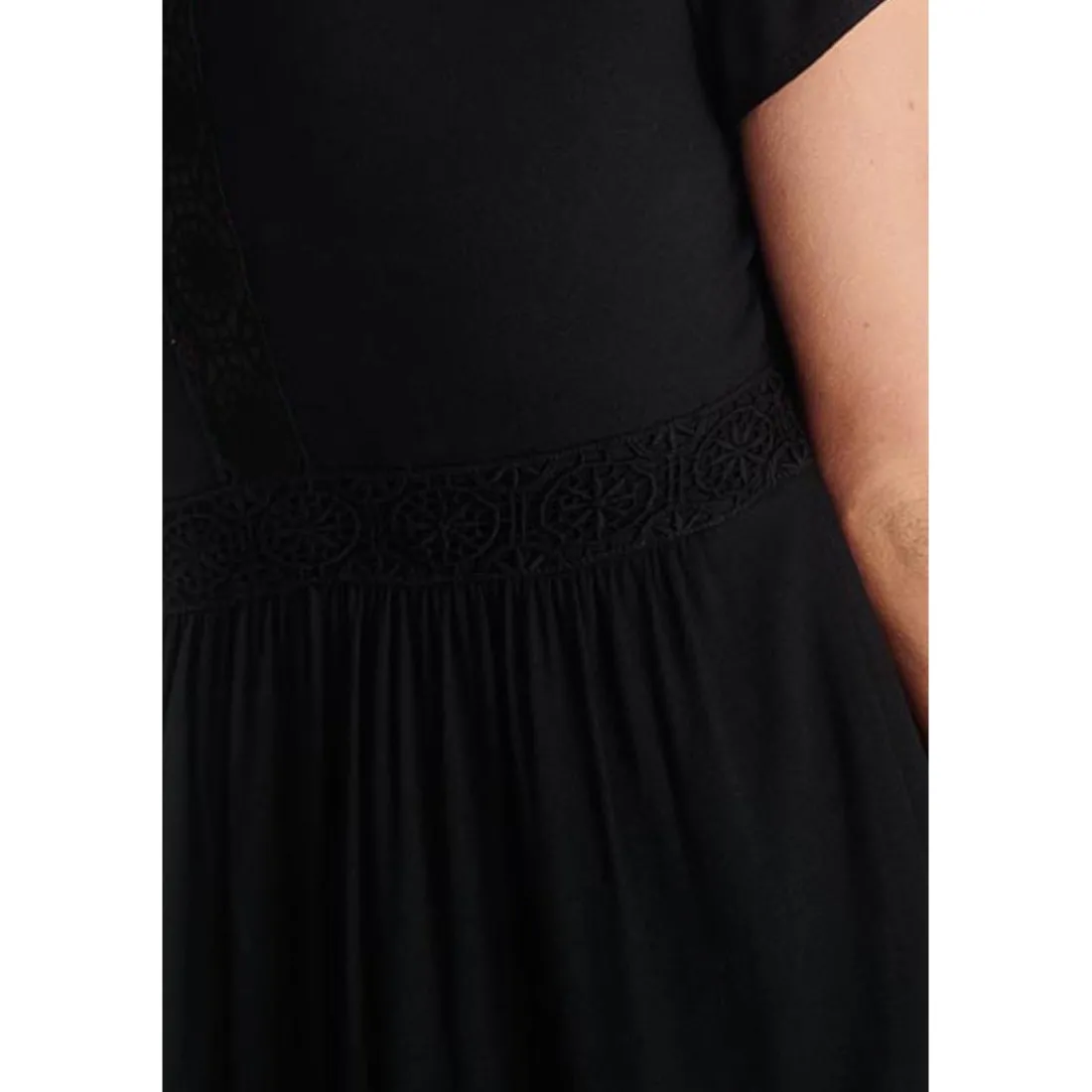 Robe evasée, patineuse MONA noir