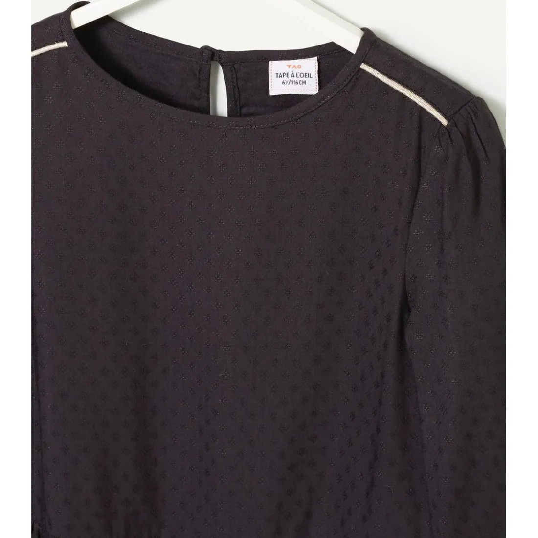 Robe imprimée à manches longues Tape à L'Œil