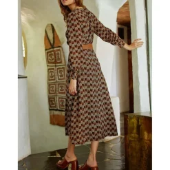 Robe KAMO - Marron