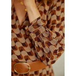 Robe KAMO - Marron