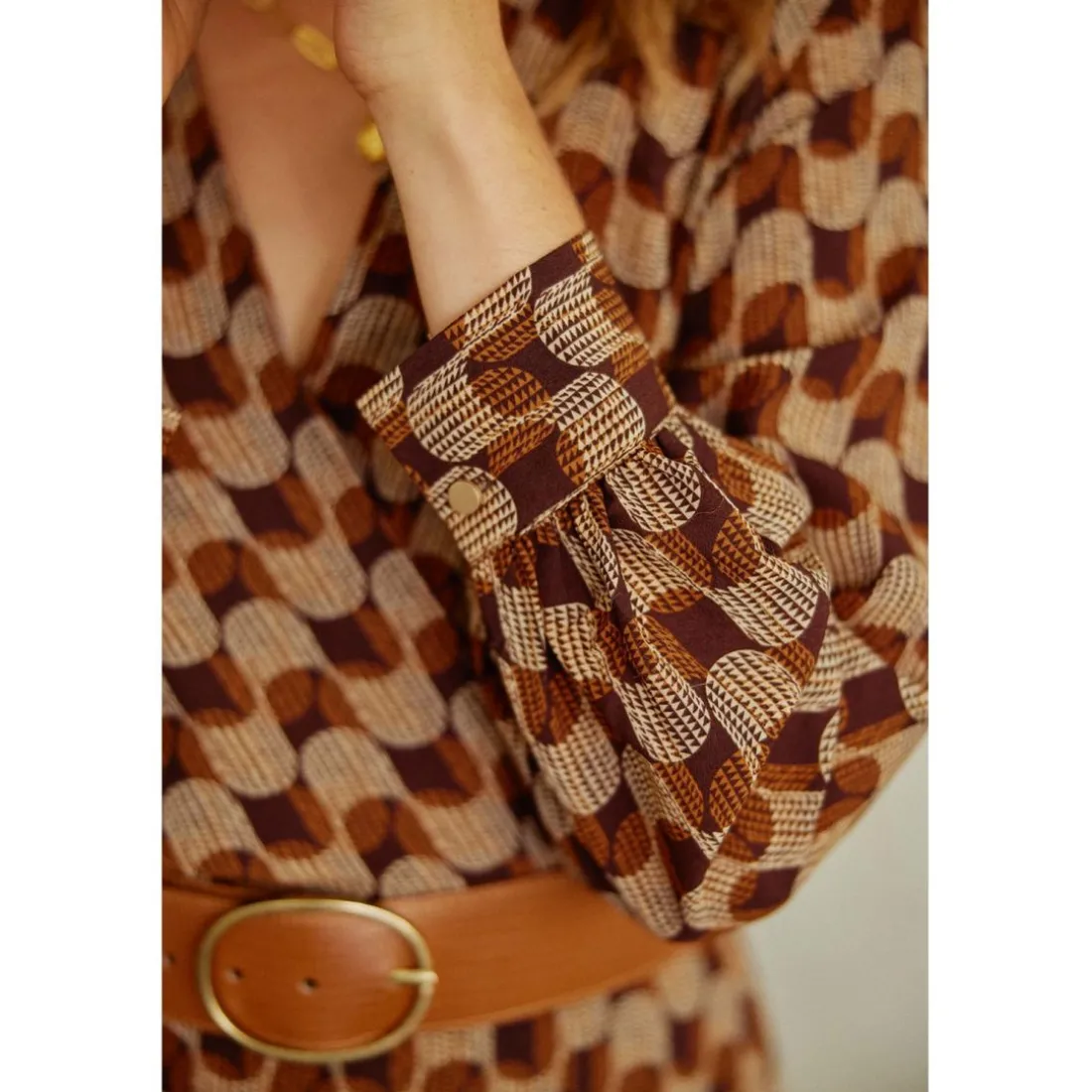 Robe KAMO - Marron