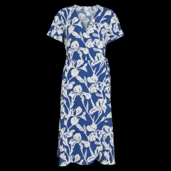 Robe longue bleu foncé Nell