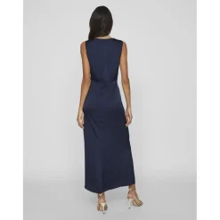 Robe longue bleu foncé Olia