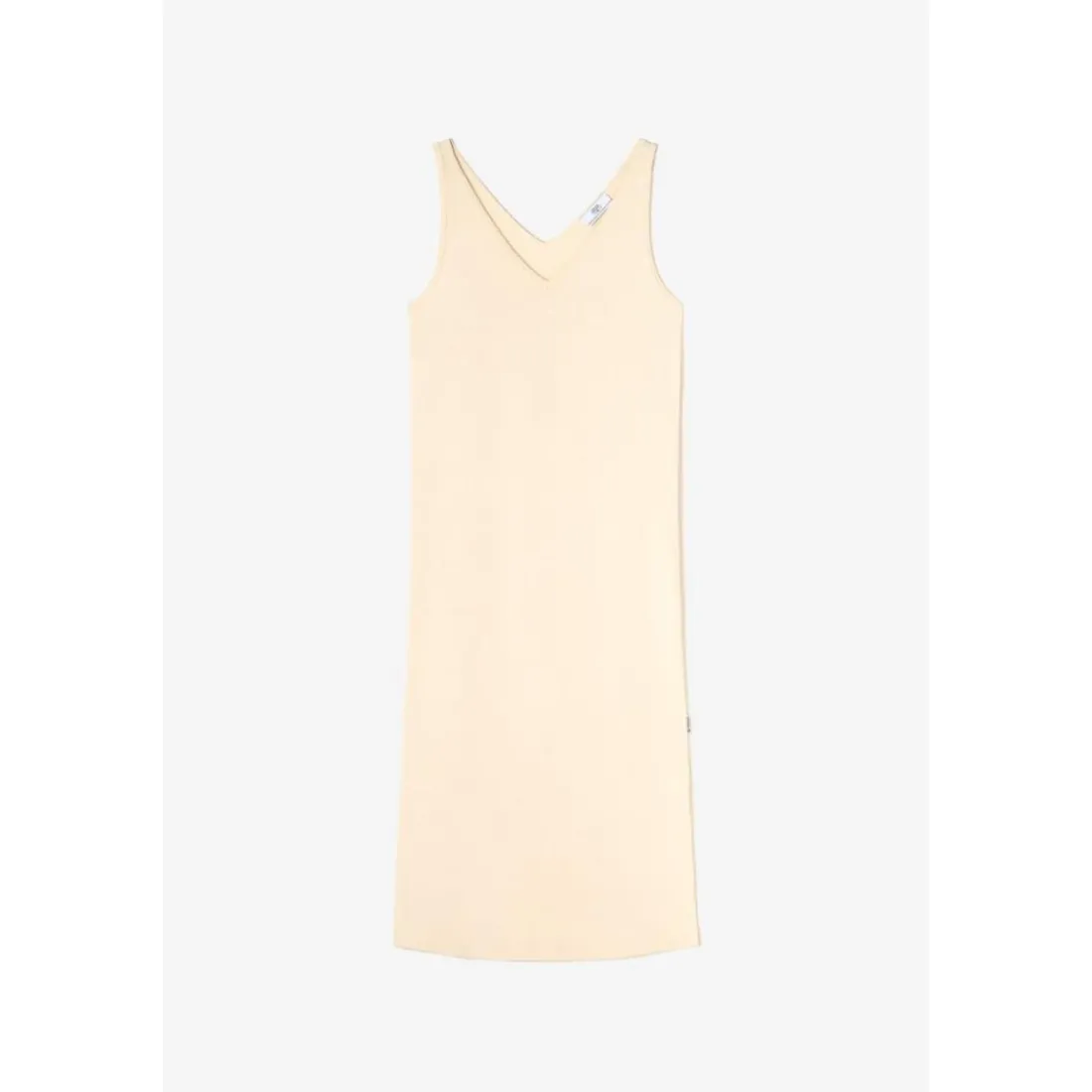 Robe longue droite DIEGA beige Eden