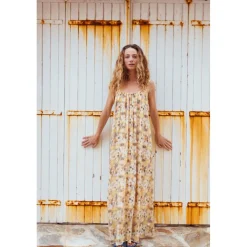 Robe longue droite LUIZA multicolore Ria