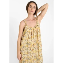 Robe longue droite LUIZA multicolore Ria