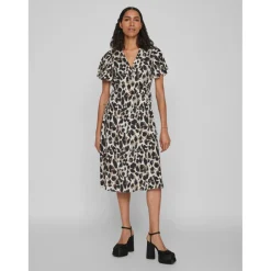 Robe longue gris clair Isla
