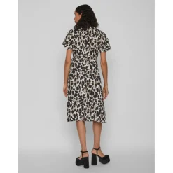 Robe longue gris clair Isla