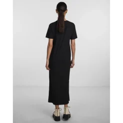 Robe longue noir Ione