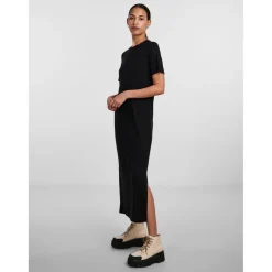 Robe longue noir Ione