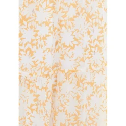 Robe longue portefeuille BILBAO jaune