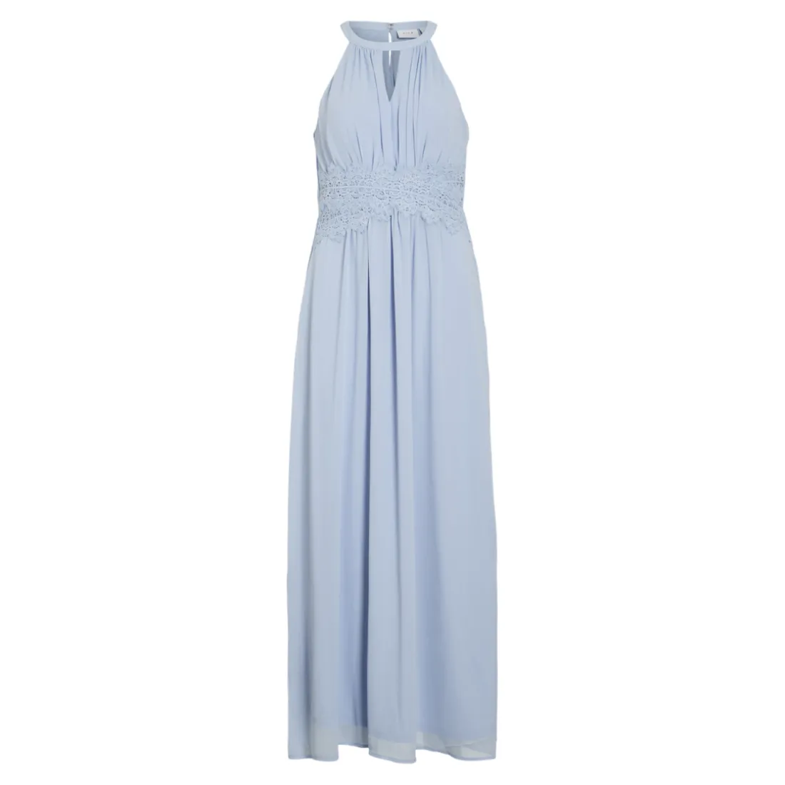 Robe maxi sans manches Milina bleu Daisy