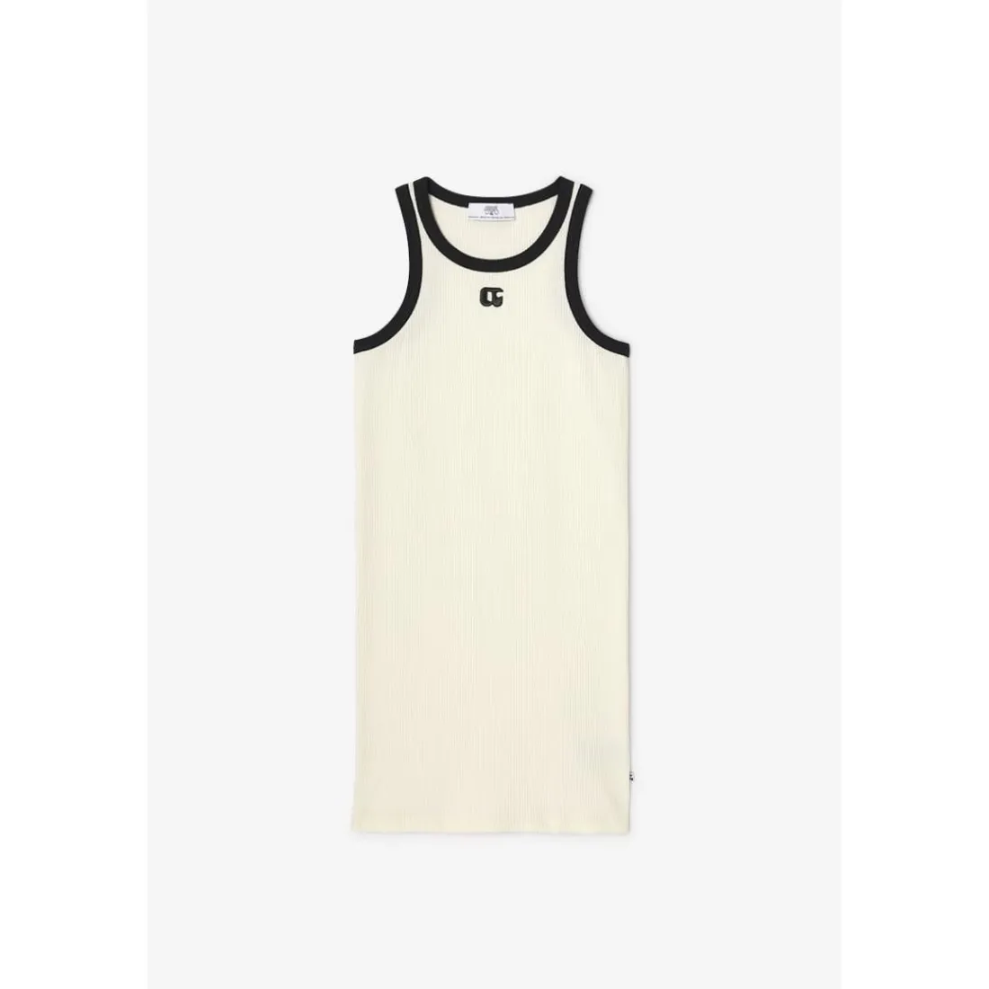 Robe moulante ATENIGI blanc Ida