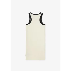 Robe moulante ATENIGI blanc Ida