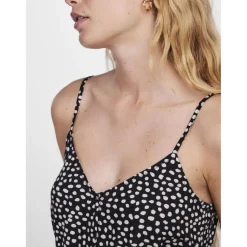 Robe nuisette Tala noir en viscose Juno