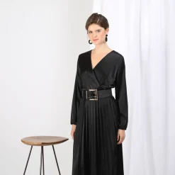 Robe plissée Gisèle