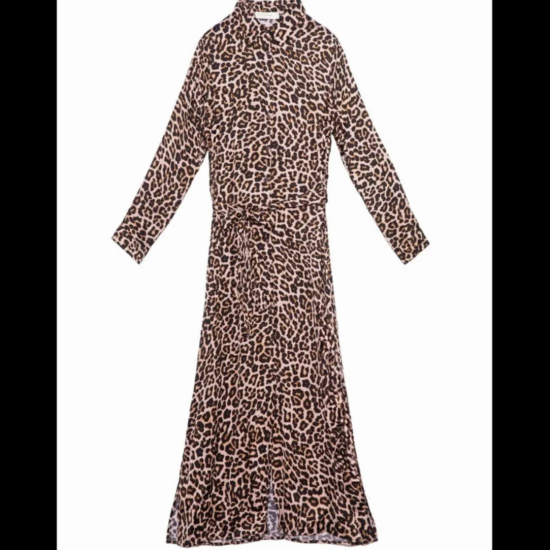 Robe RAMIA leopard en viscose