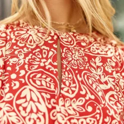 Robe ROKIA cachemire en viscose