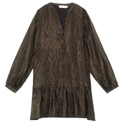 Robe ROSELIA noir en viscose