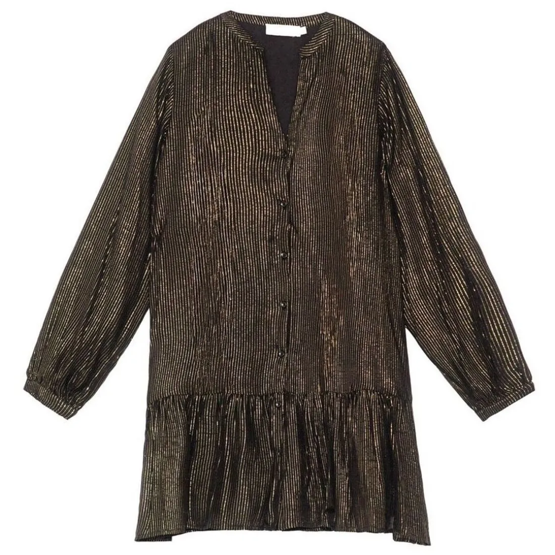 Robe ROSELIA noir en viscose