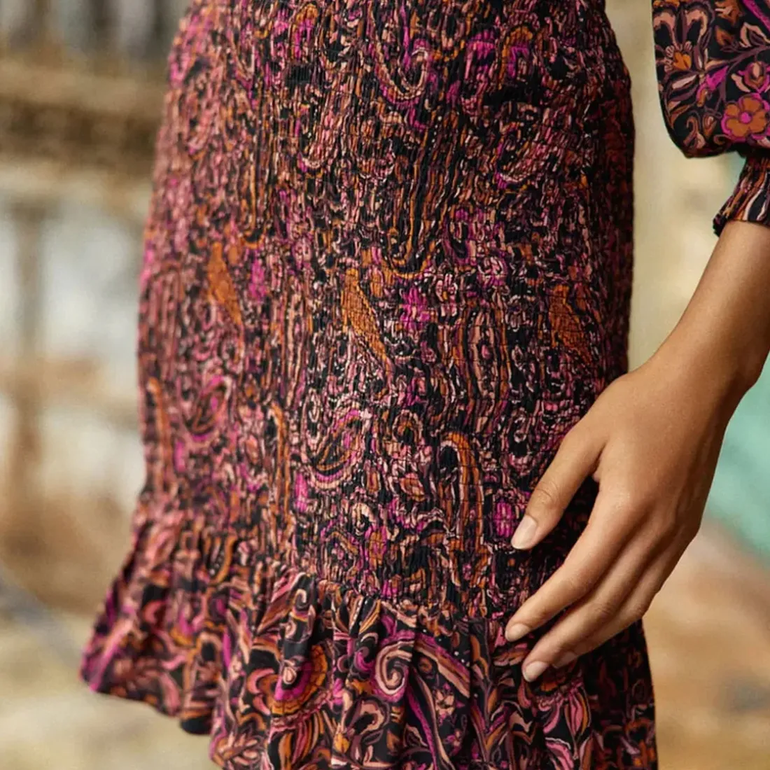 Robe RUDI gipsy violet en viscose