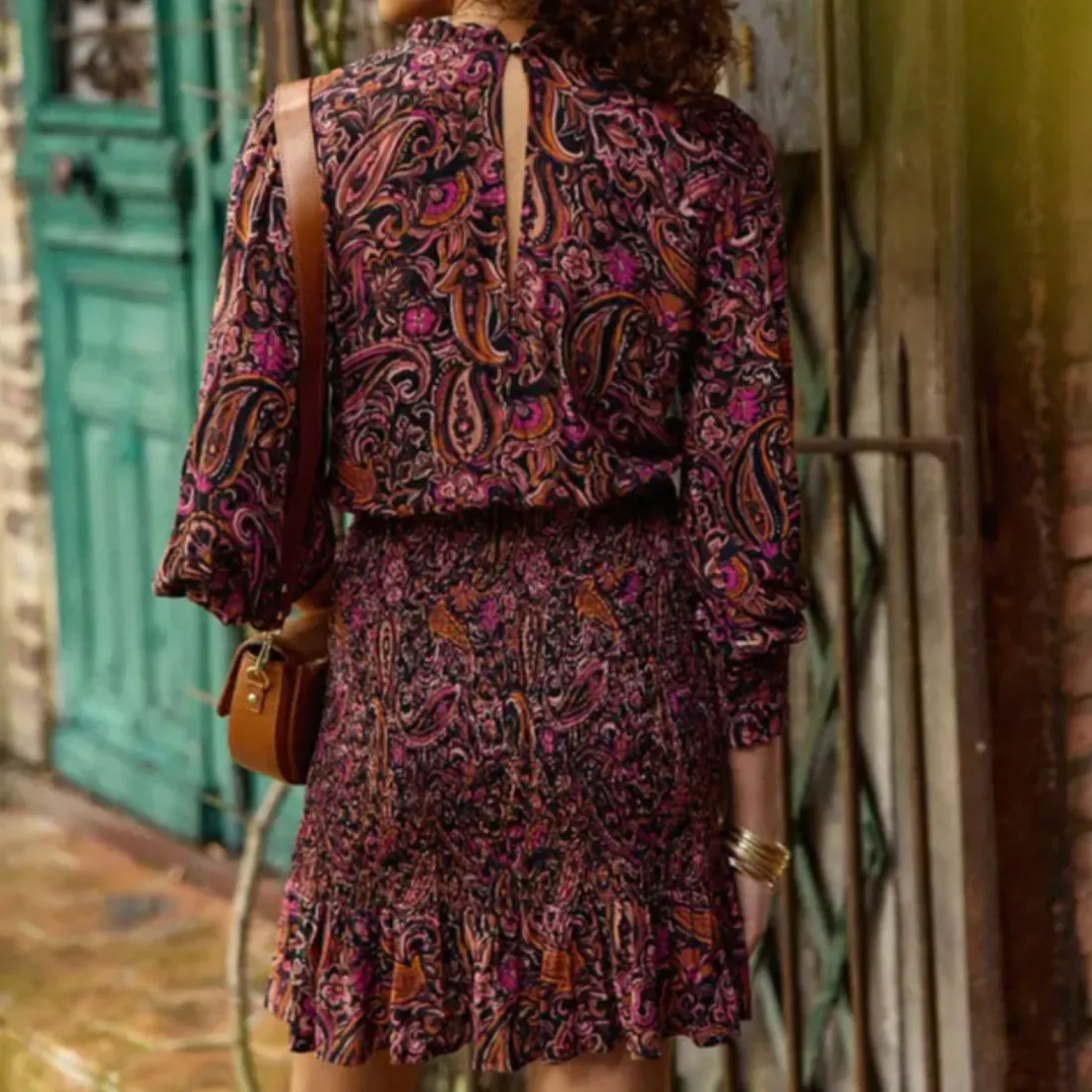 Robe RUDI gipsy violet en viscose