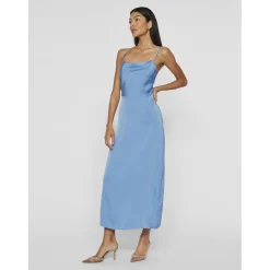 Robe sans manches dos nu Ravenna turquoise Isa