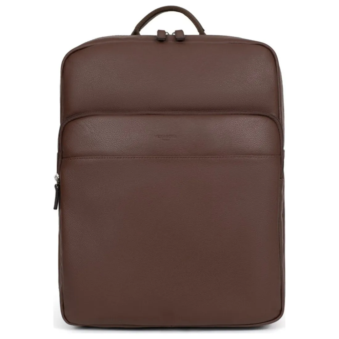 Sac à dos 15'' & tablette & A4 Cuir CONFORT Chocolat