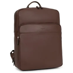 Sac à dos 15'' & tablette & A4 Cuir CONFORT Chocolat