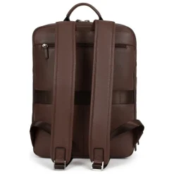 Sac à dos 15'' & tablette & A4 Cuir CONFORT Chocolat