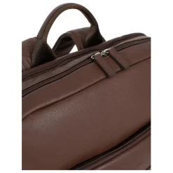 Sac à dos 15'' & tablette & A4 Cuir CONFORT Chocolat
