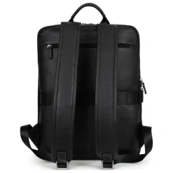Sac à dos 15'' & tablette & A4 Cuir CONFORT Noir