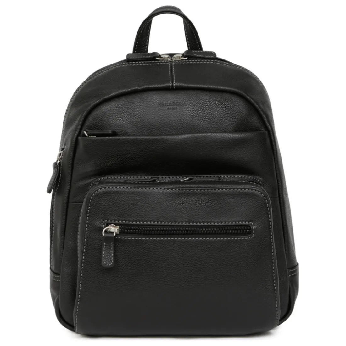 Sac à dos Cuir CONFORT Noir Nora