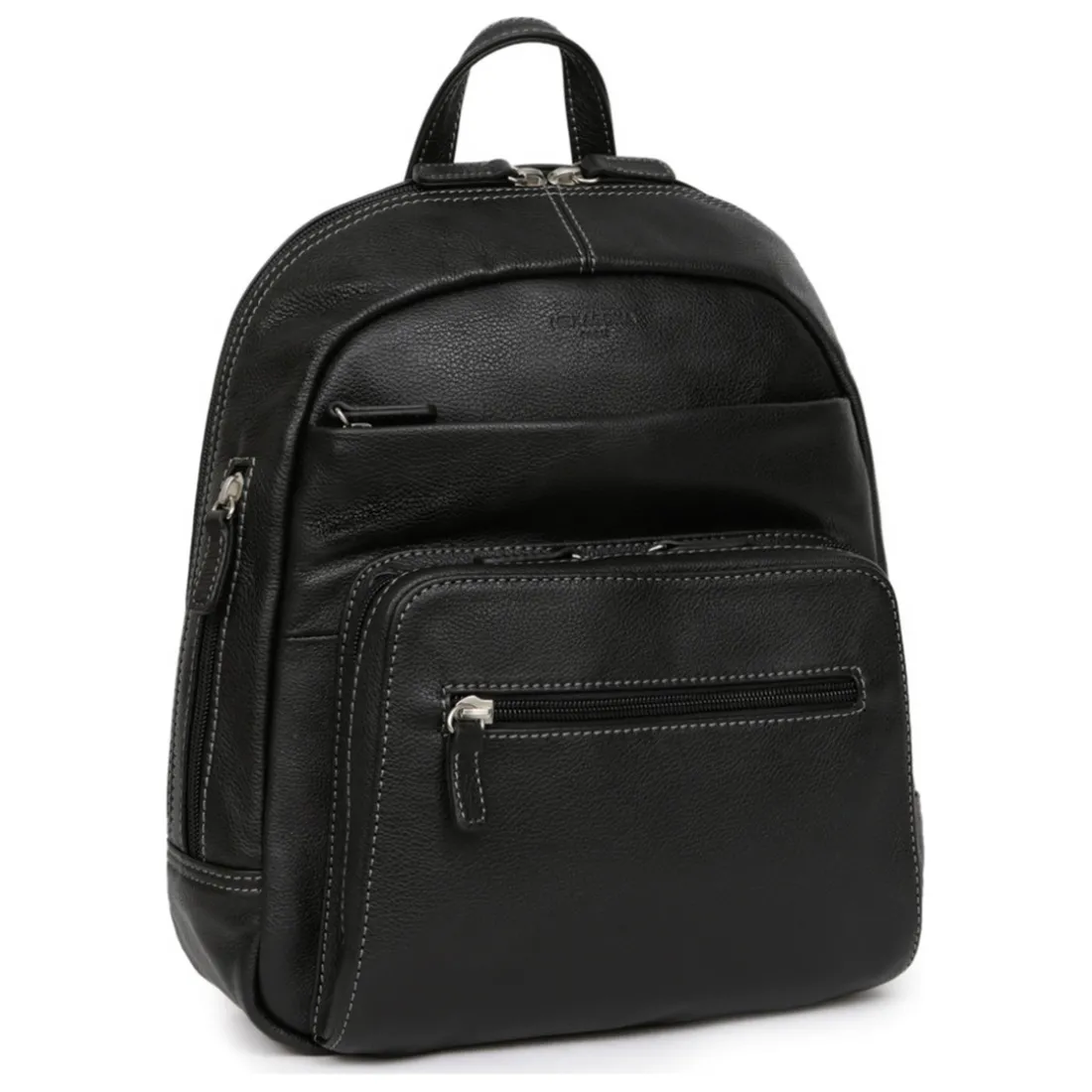 Sac à dos Cuir CONFORT Noir Nora