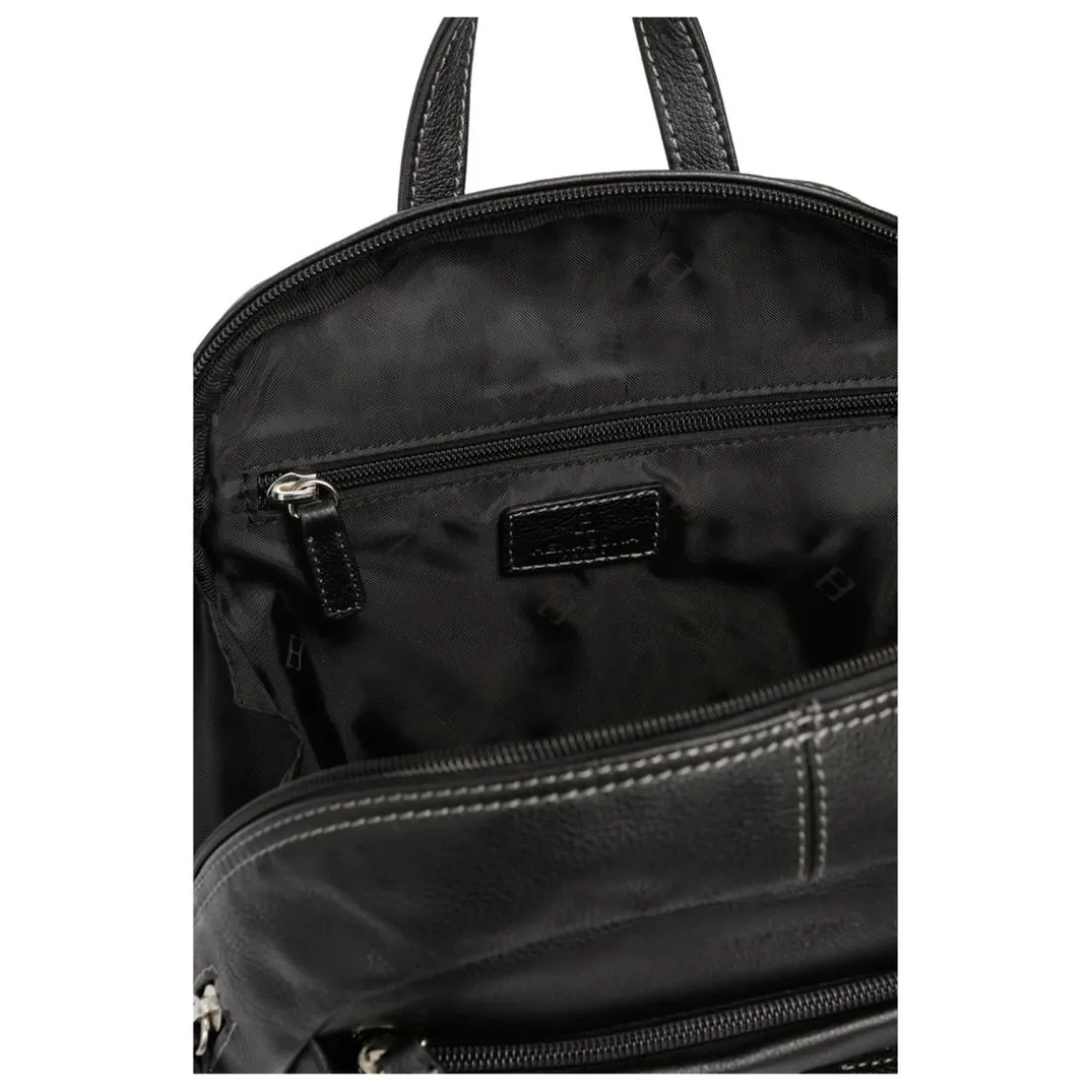 Sac à dos Cuir CONFORT Noir Nora