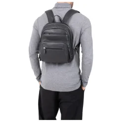 Sac à dos Cuir CONFORT Noir Nora