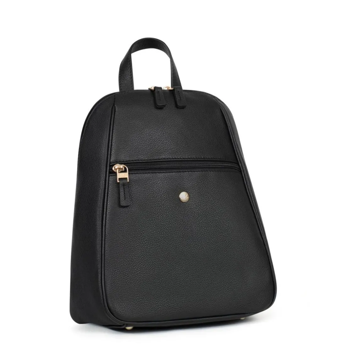 Sac à dos LUNA Noir en cuir Lia