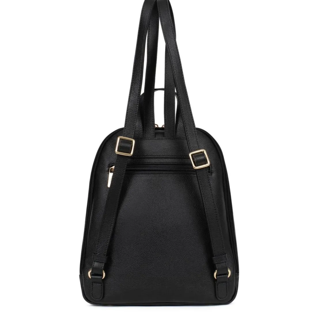 Sac à dos LUNA Noir en cuir Lia