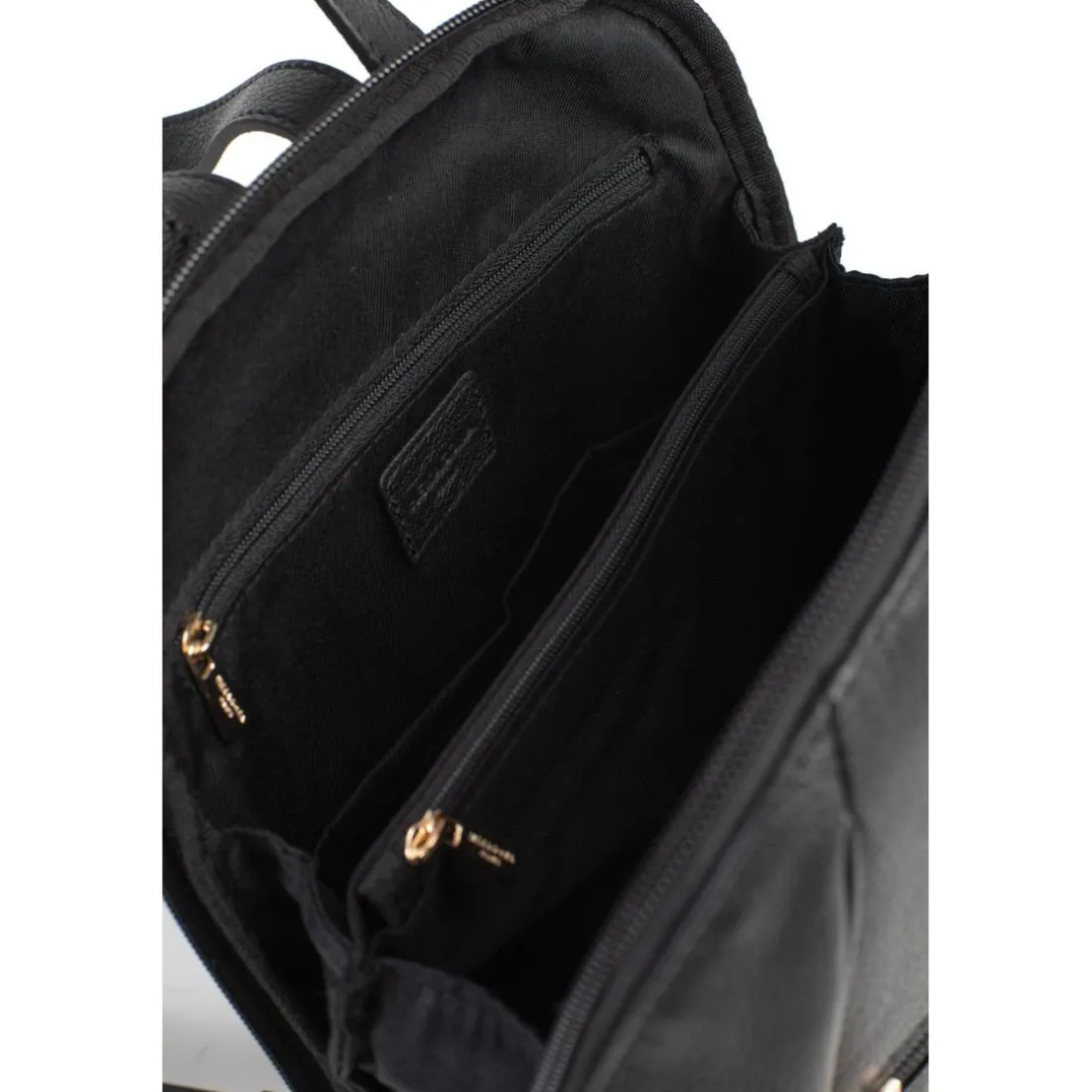 Sac à dos LUNA Noir en cuir Lia