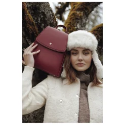Sac à dos MAYA Carmin rouge Hattie