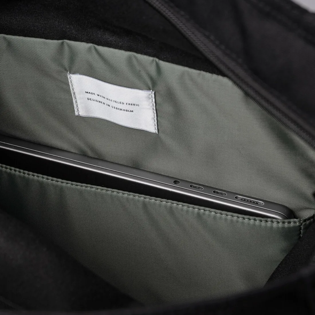 Sac à dos mixte DANTE VEGAN noir
