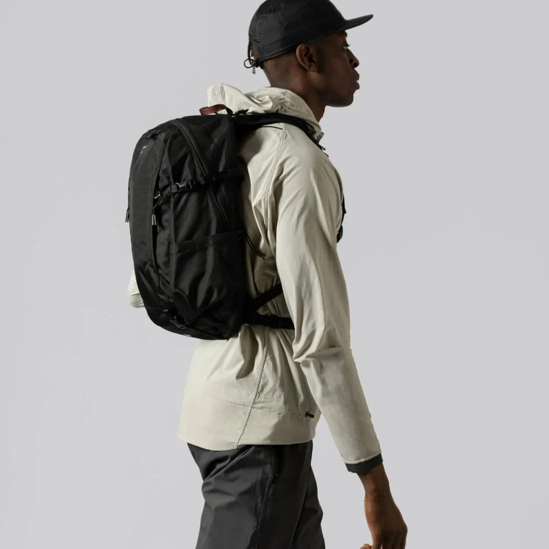 Sac à dos mixte RIDGE HIKE noir en nylon