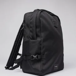 Sac à dos noir détails cuir noir - ANDRE