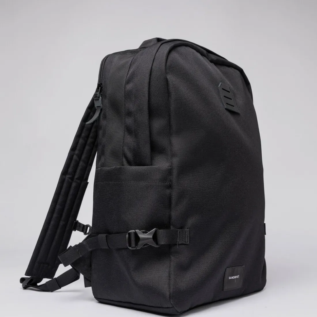 Sac à dos noir détails cuir noir - ANDRE