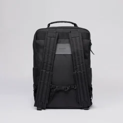 Sac à dos noir détails cuir noir - ANDRE