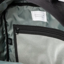 Sac à dos noir détails cuir noir - ANDRE