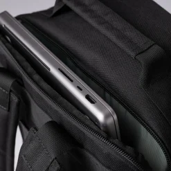 Sac à dos noir détails cuir noir - ANDRE