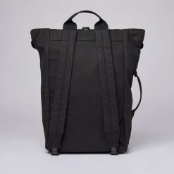 Sac à dos noir en coton DANTE VEGAN