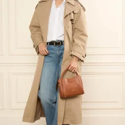 Sac à main Aimantée M Ida Double marron