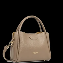 Sac à main Aimantée S Ida Double marron en cuir